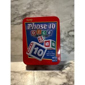 Phase 10 dice game